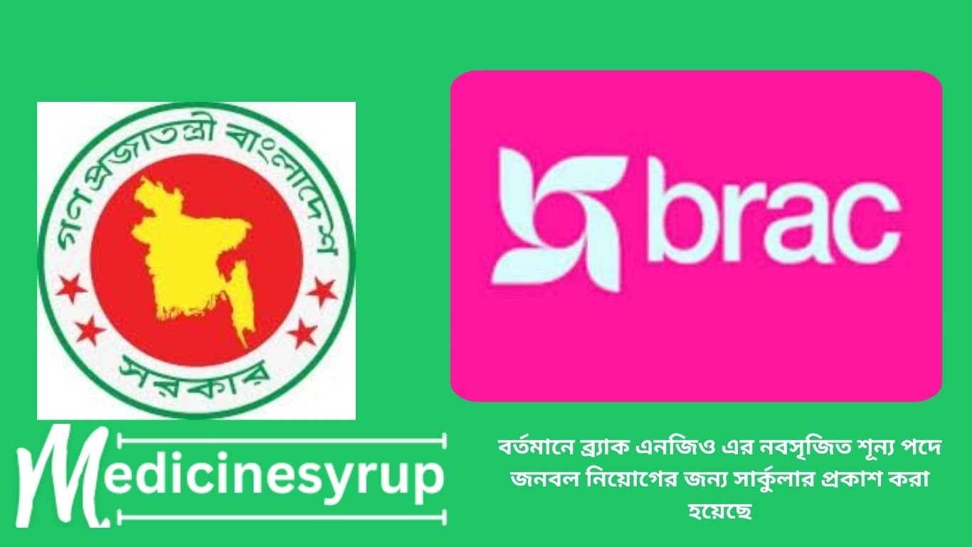 বর্তমানে ব্র্যাক এনজিও এর নবসৃজিত শূন্য পদে জনবল নিয়োগের জন্য সার্কুলার প্রকাশ করা হয়েছে