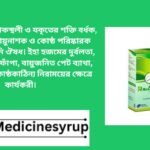 হজমিনা প্লাস সিরাপ Hazmin Plus Syrup হজমিনা প্লাস সিরাপ একটি আয়ুর্বেদিক ওষুধ যা হজমের সমস্যা সমাধানে ব্যবহৃত হয়। এটি বদহজম, গ্যাস, অ্যাসিডিটি, এবং পেটের অস্বস্তির মতো সমস্যাগুলি উপশম করতে সাহায্য করে। এই সিরাপে বিভিন্ন ভেষজ উপাদান রয়েছে যা হজম প্রক্রিয়াকে উন্নত করে এবং শরীরের সামগ্রিক স্বাস্থ্যকে ভালো রাখতে সহায়ক।